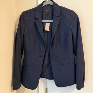 NWT Ann Taylor Navy Blue Blazer